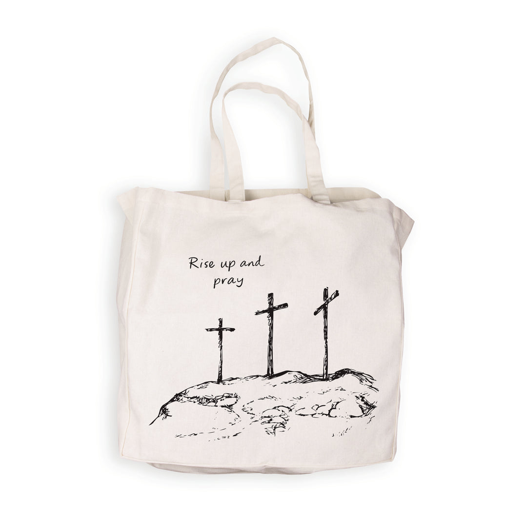 Three Crosses Tote Bag