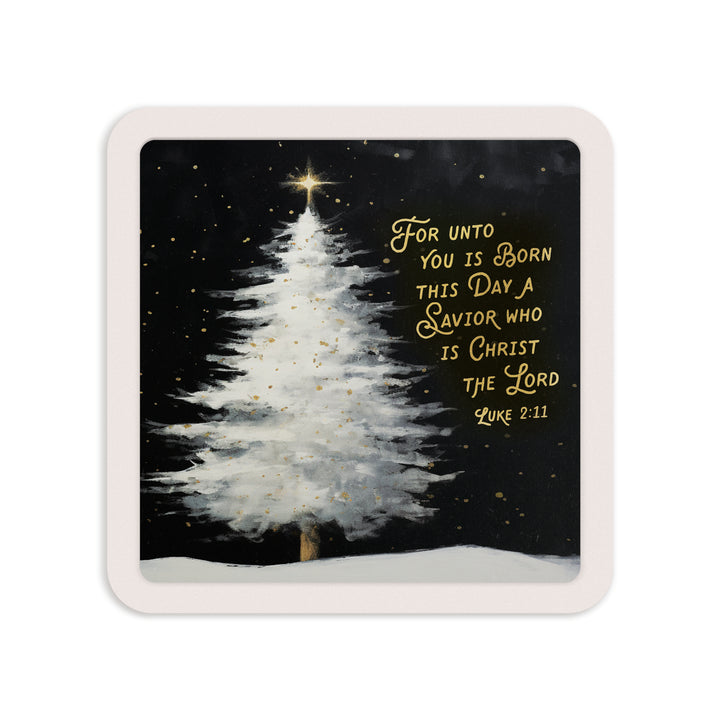 For Unto You Is Born This Day Mini Ceramic Sign