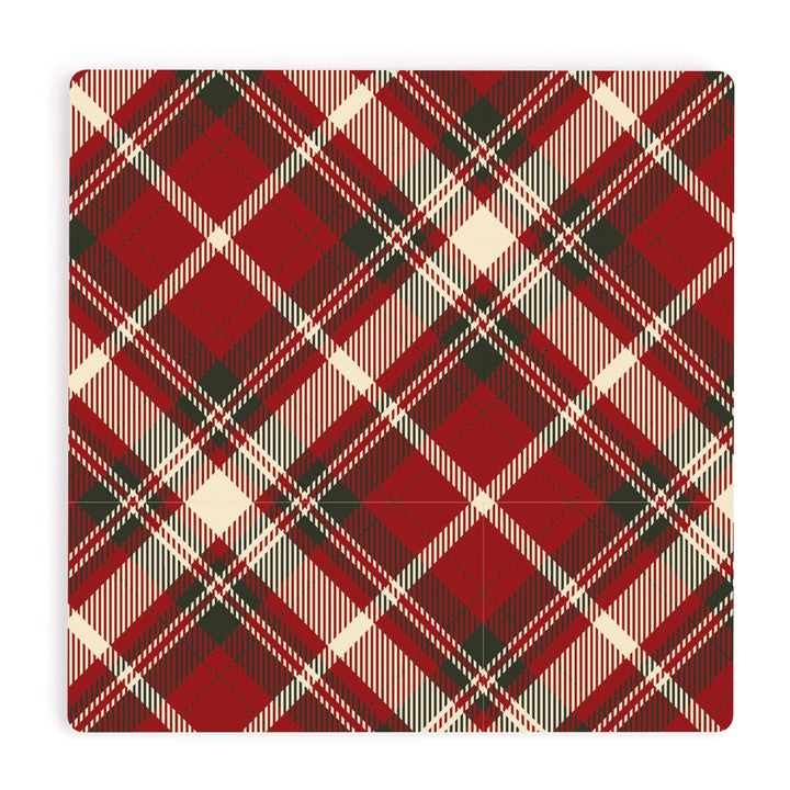 Plaid Coaster