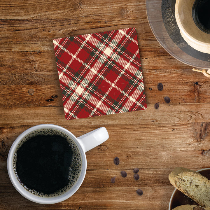 Plaid Coaster