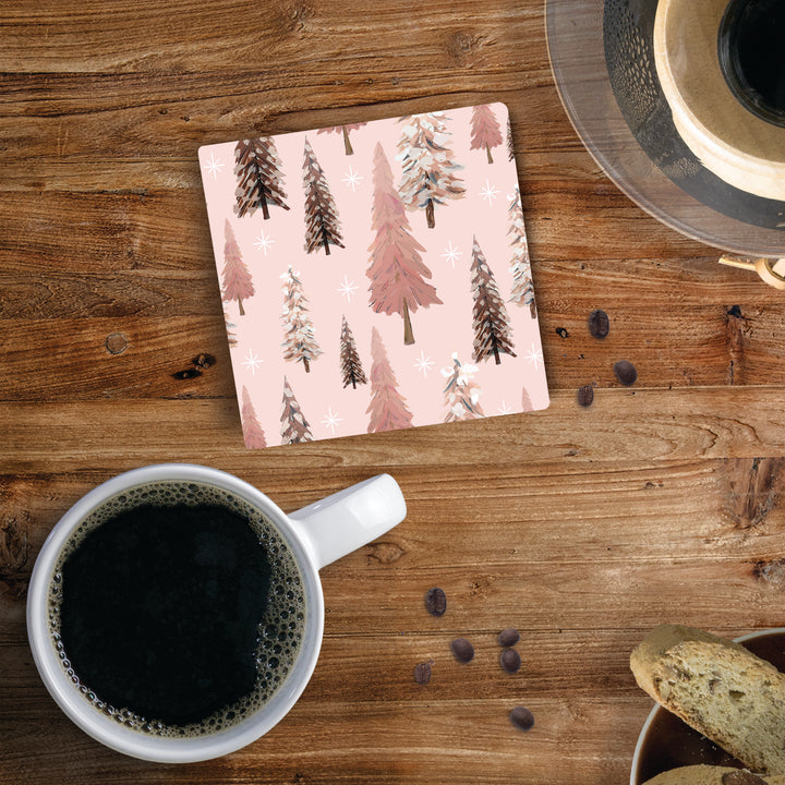 Pink Trees Coaster