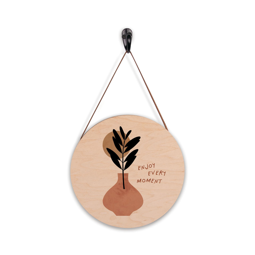 Enjoy Every Moment Maple Hanging Décor