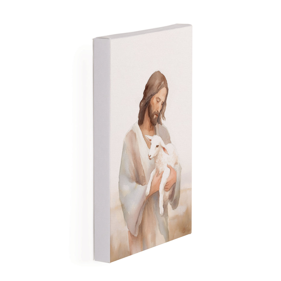 Jesus & The Lamb Canvas