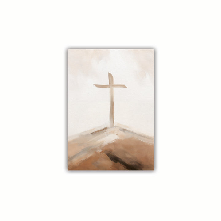 Single Cross Canvas