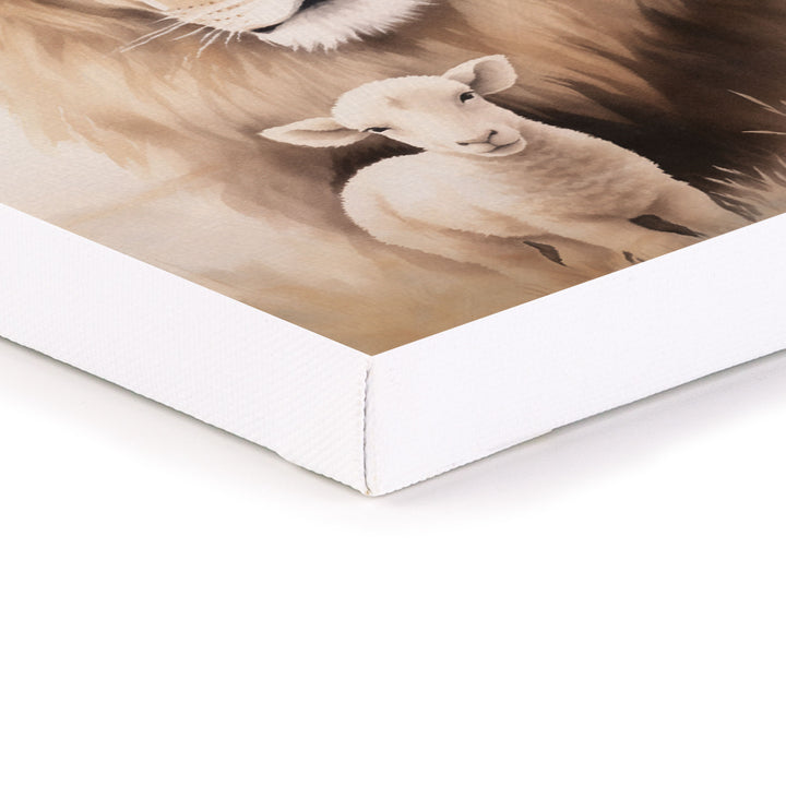 Lion & Lamb Canvas