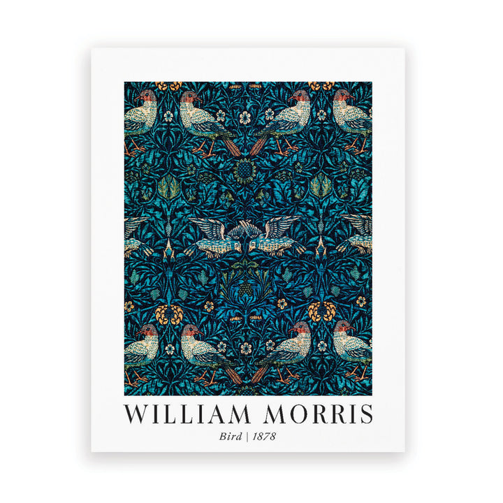 William Morris Bird 1878 Ornate Tabletop Décor