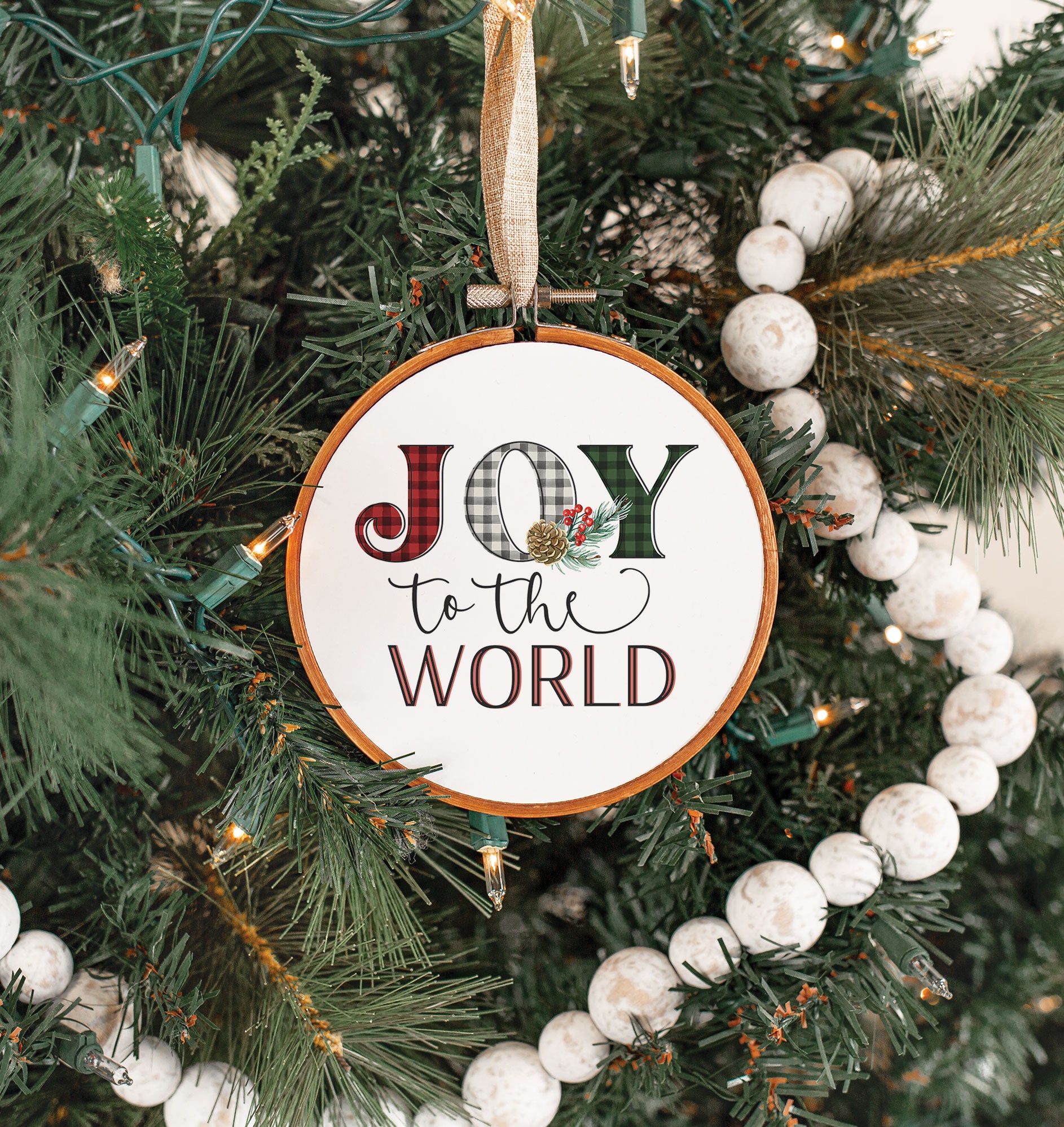 *Joy To the World Ornament
