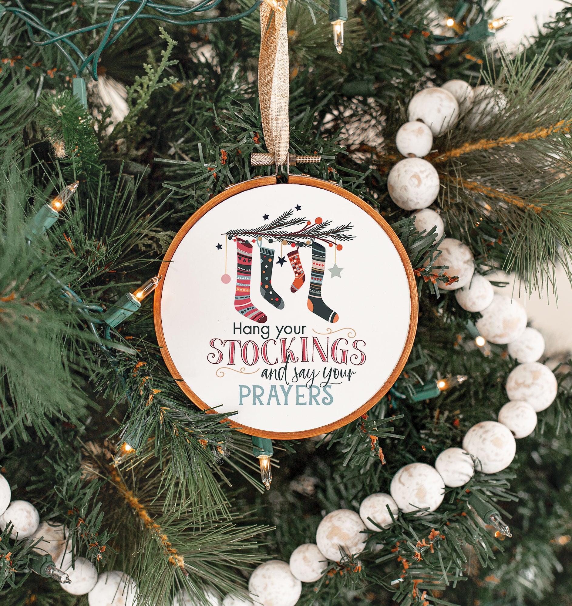 **Hang Your Stockings And Say Your Prayers Ornament