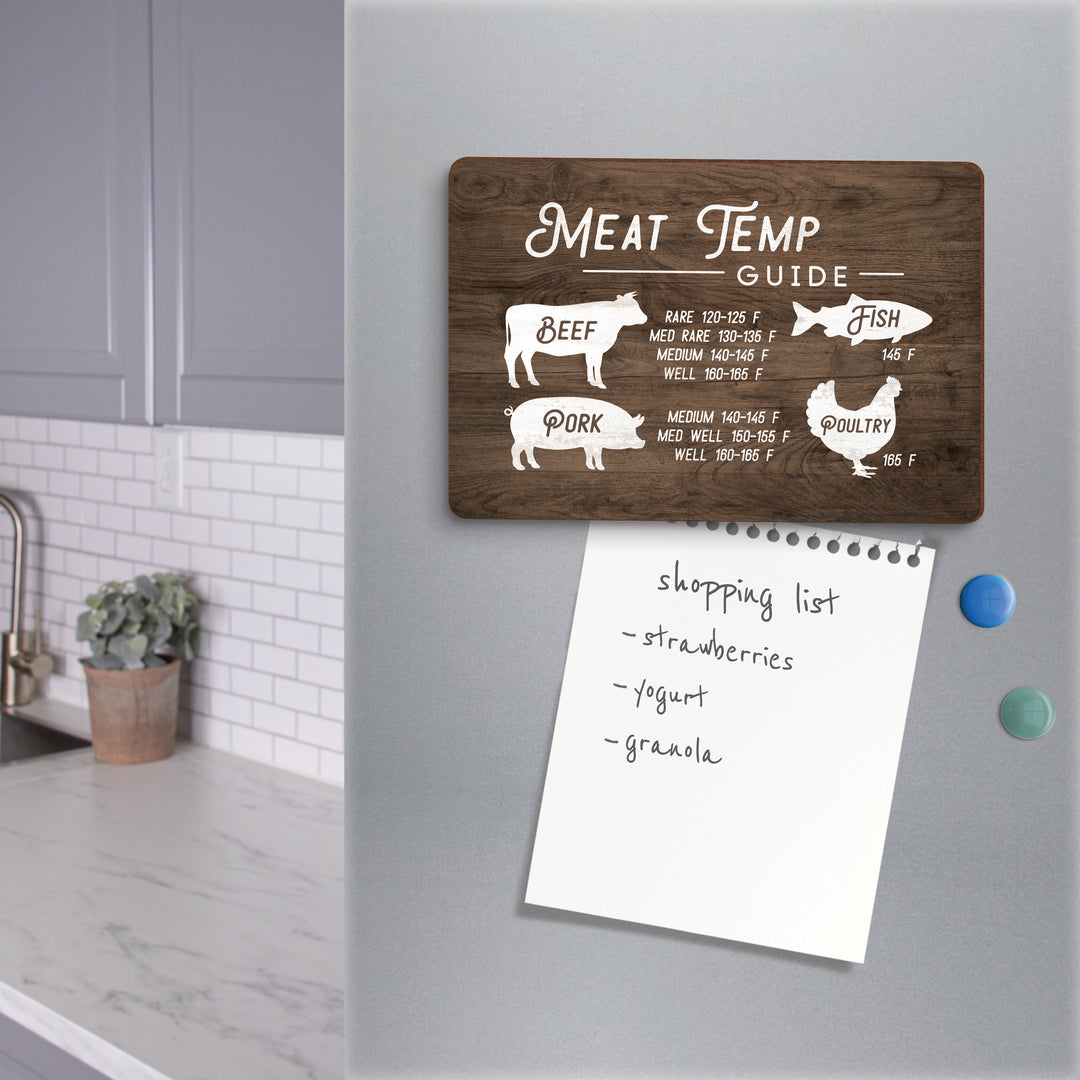 Meat Temp Guide Magnet
