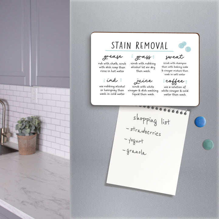 Stain Removal Guide Magnet