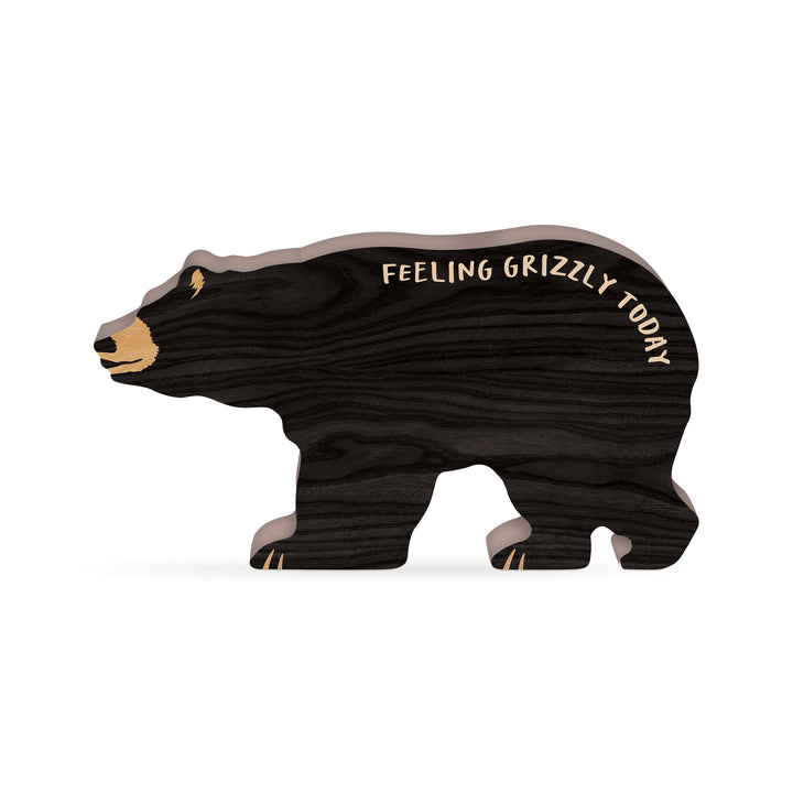 Feeling Grizzly Today Shape Décor