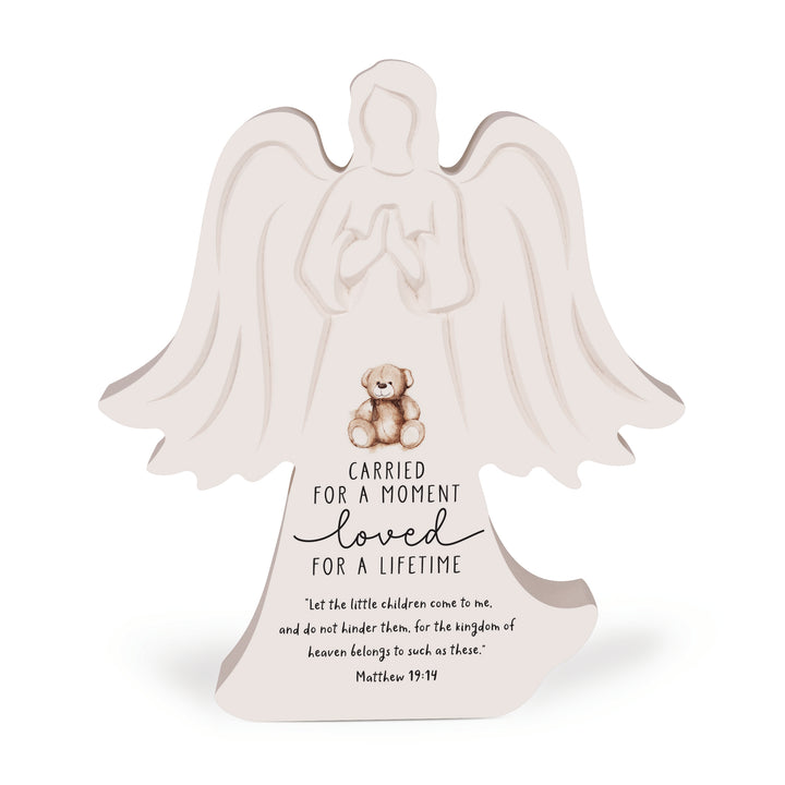 Carried For A Moment Loved For A Lifetime Angel Shape Décor