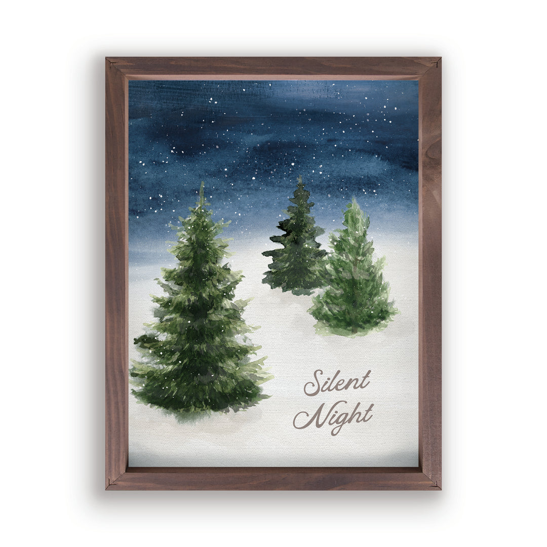 Silent Night Framed Art