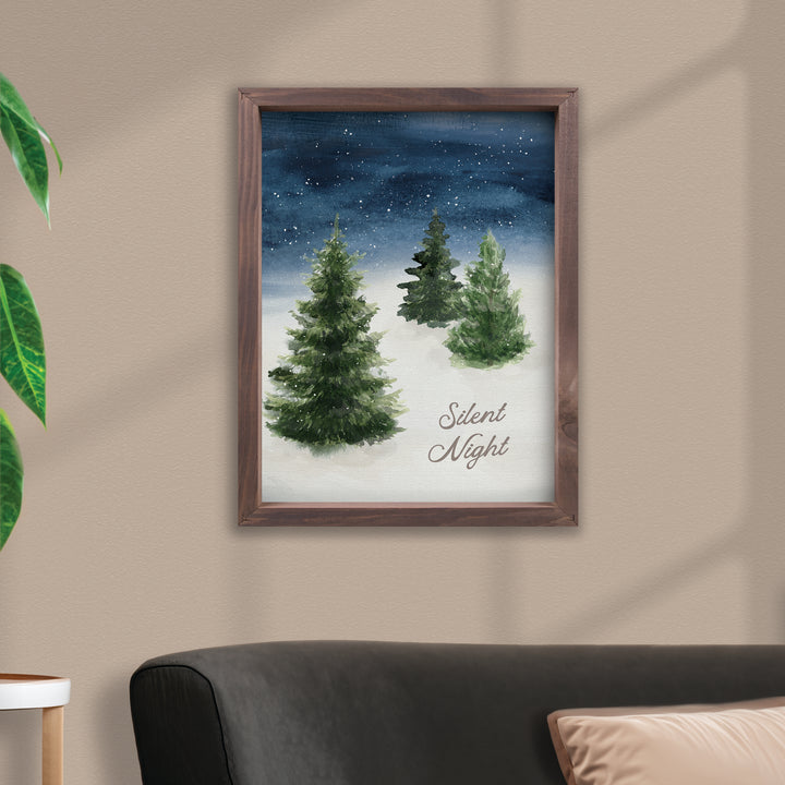 Silent Night Framed Art