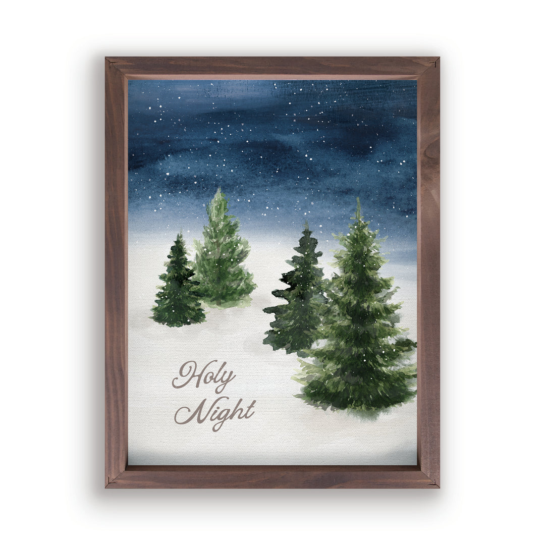 Holy Night Framed Art