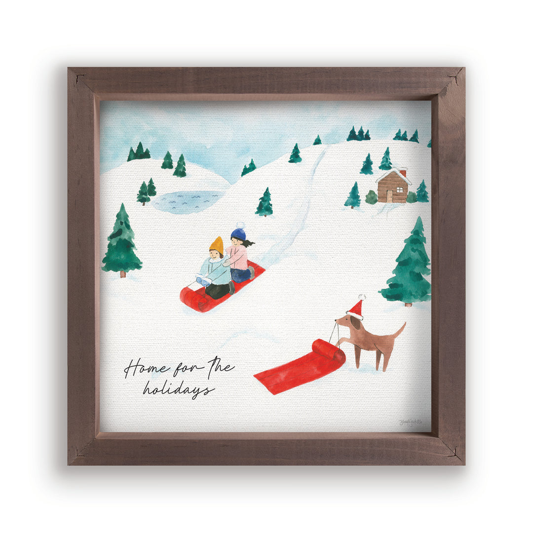 Home For The Holidays Framed Art