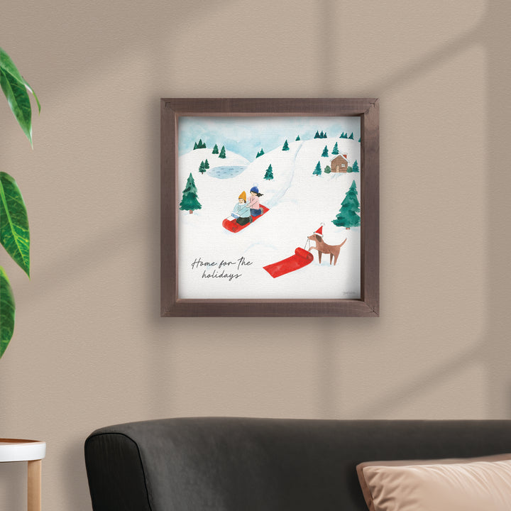 Home For The Holidays Framed Art