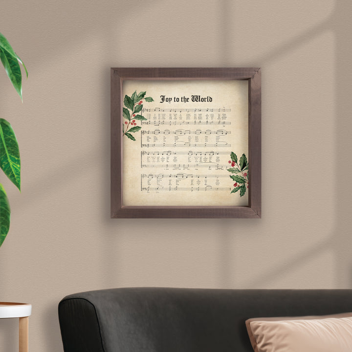 Joy To The World Framed Art