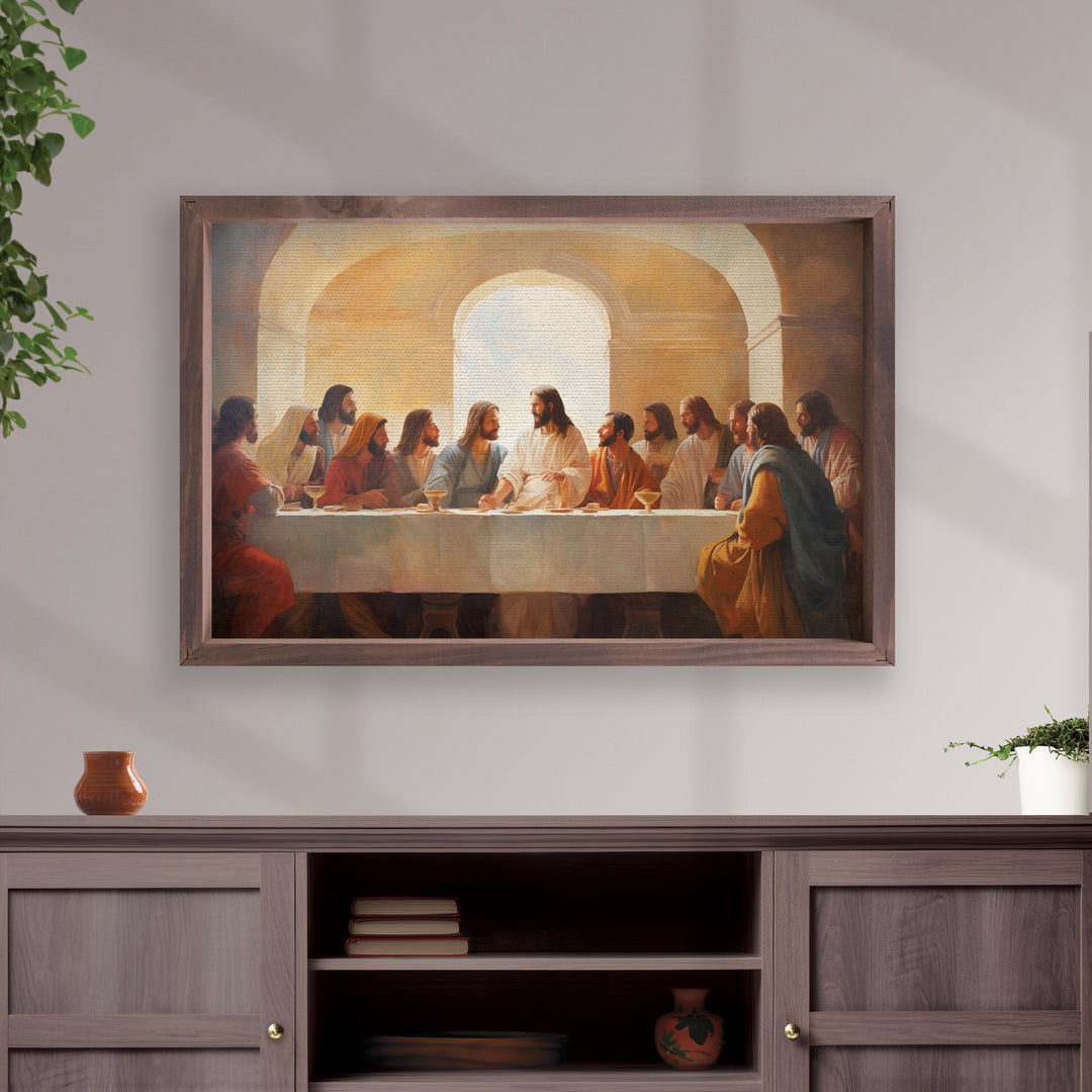 Last Supper Framed Art