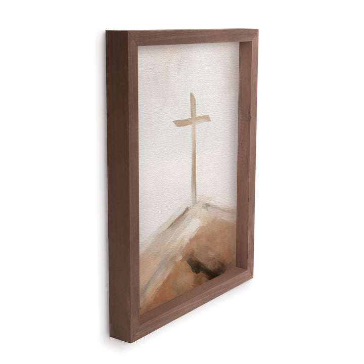 Single Cross Framed Art