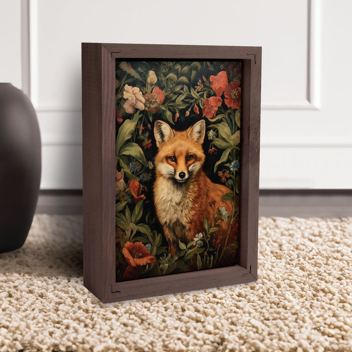 Fox Framed Linen