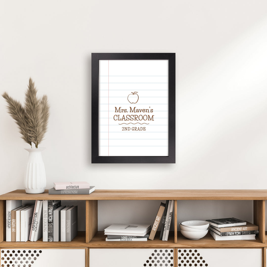 Personalized Paper Framed Art