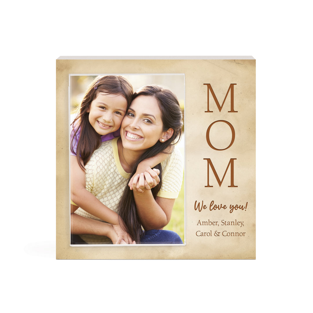 Personalized 7x7 Neutral Photo Frame
