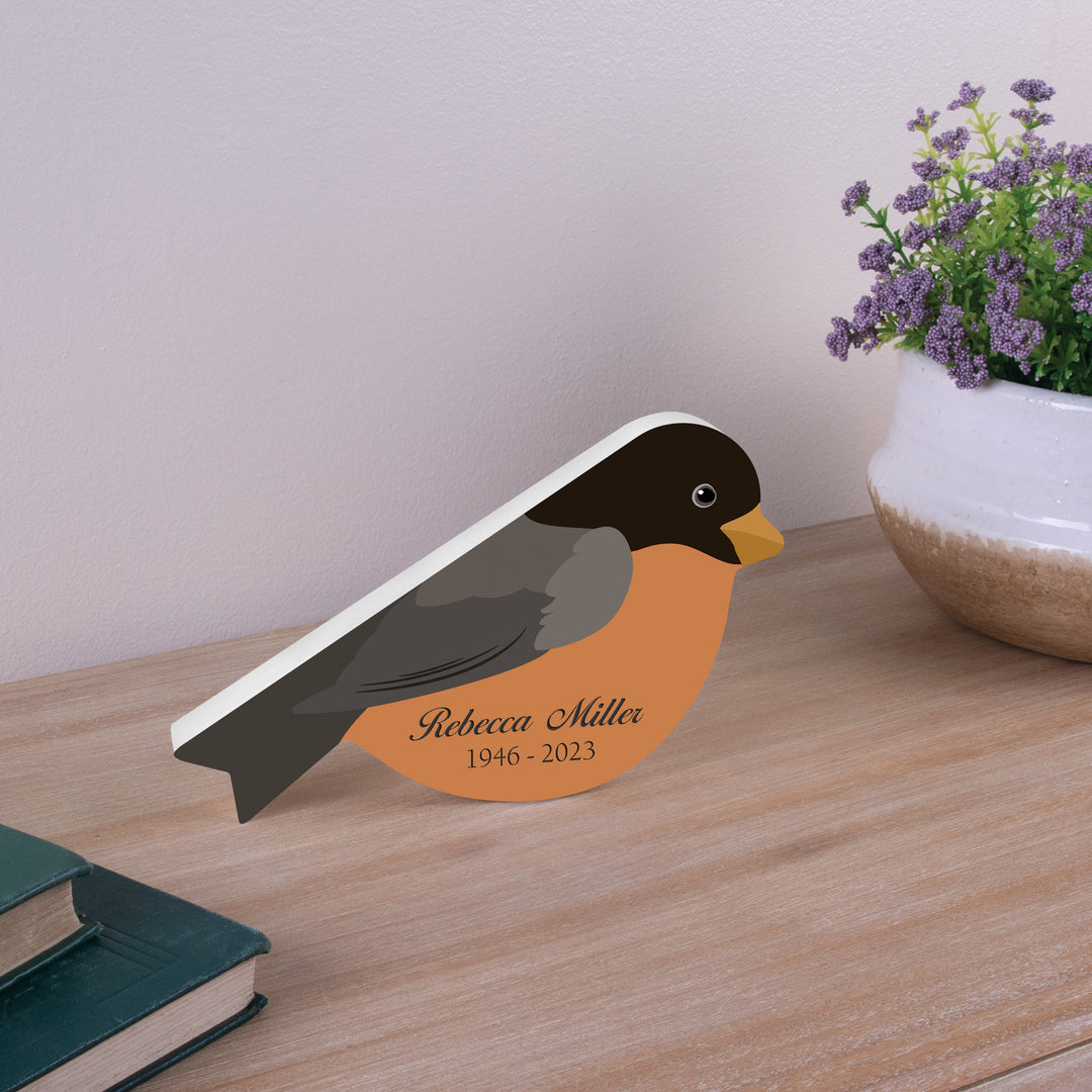 Personalized Robin Shape Sign