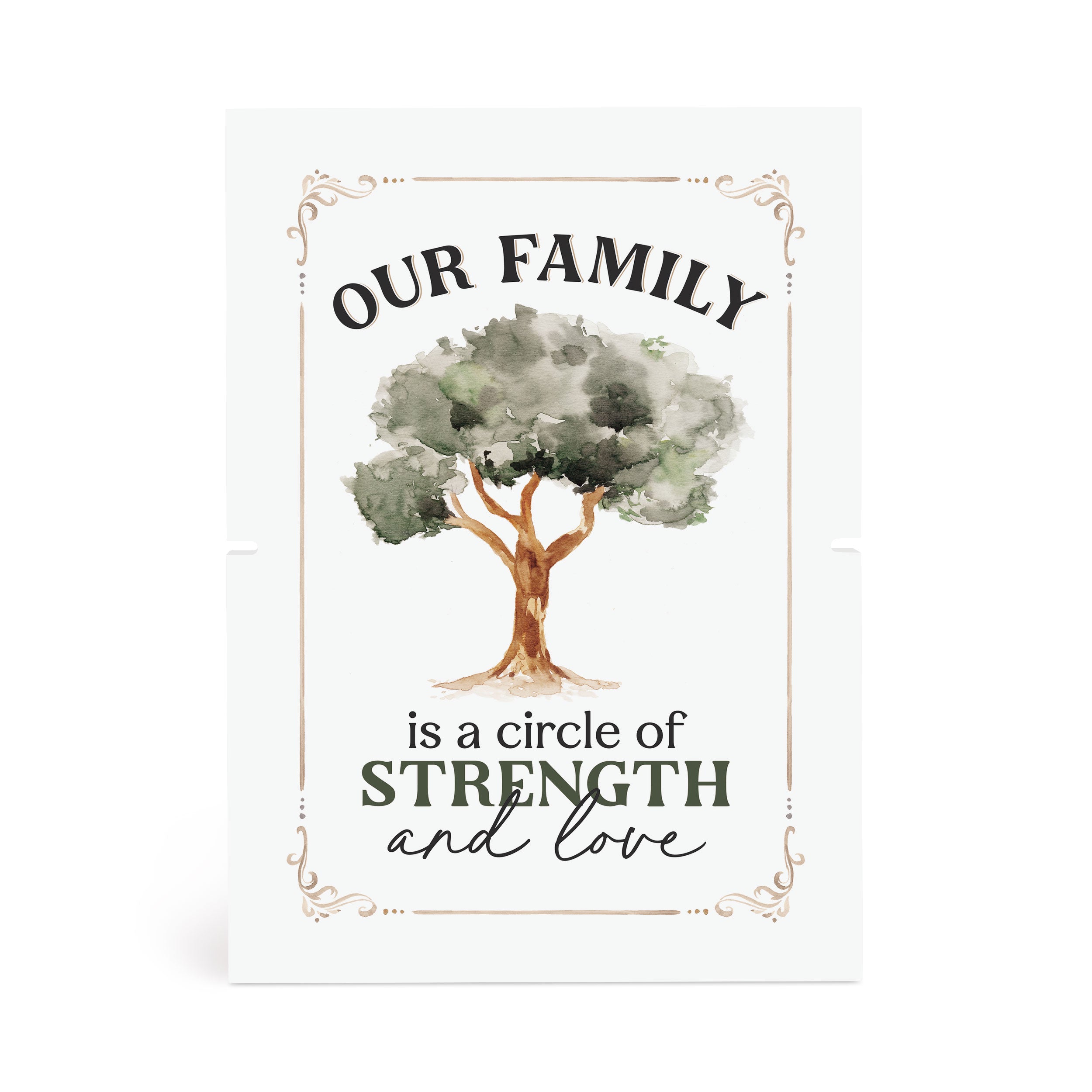 Our Family Is A Circle Of Strength And Love Story Board