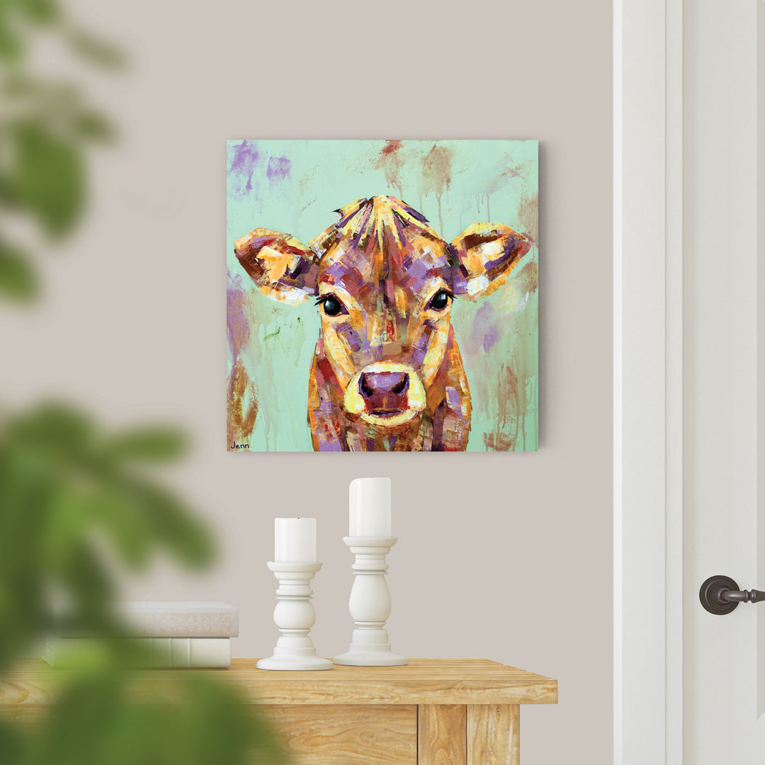 Cow Printed Art