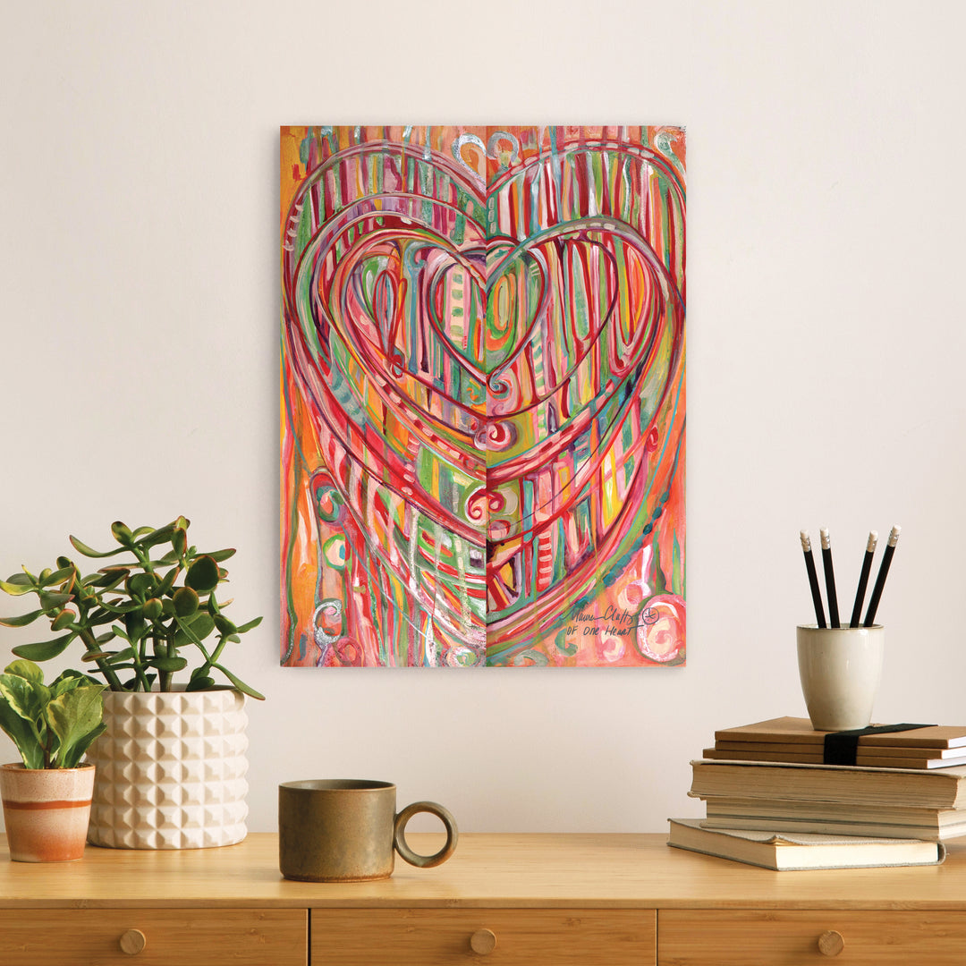 Of One Heart Printed Art