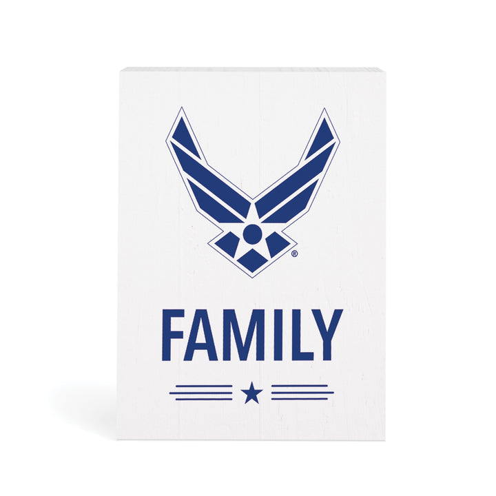 Air Force Family Word Block