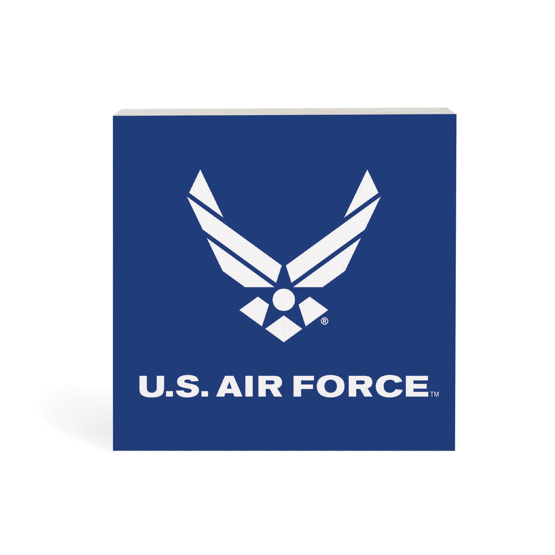 Air Force Logo Word Block
