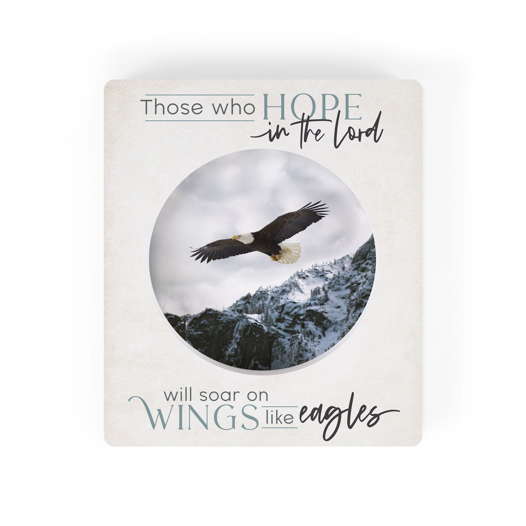 Those Who Hope In The Lord Will Soar On Wings Like Eagles Ornate Décor