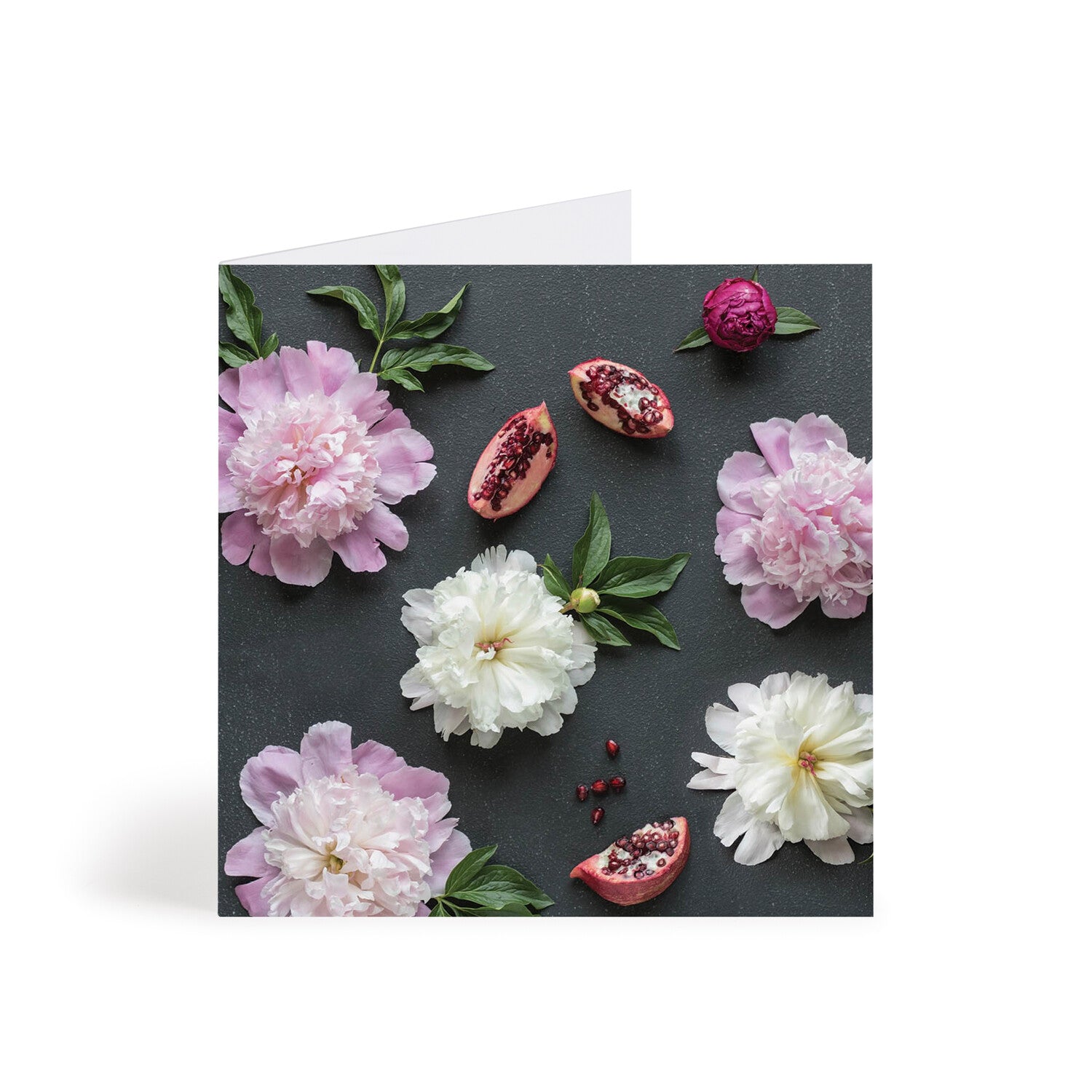 Peonies + Pomegranates Mini Cutesy Card