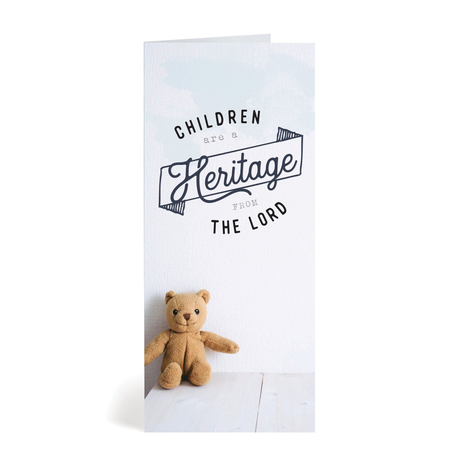 Teddy Bear Baby Greeting Card