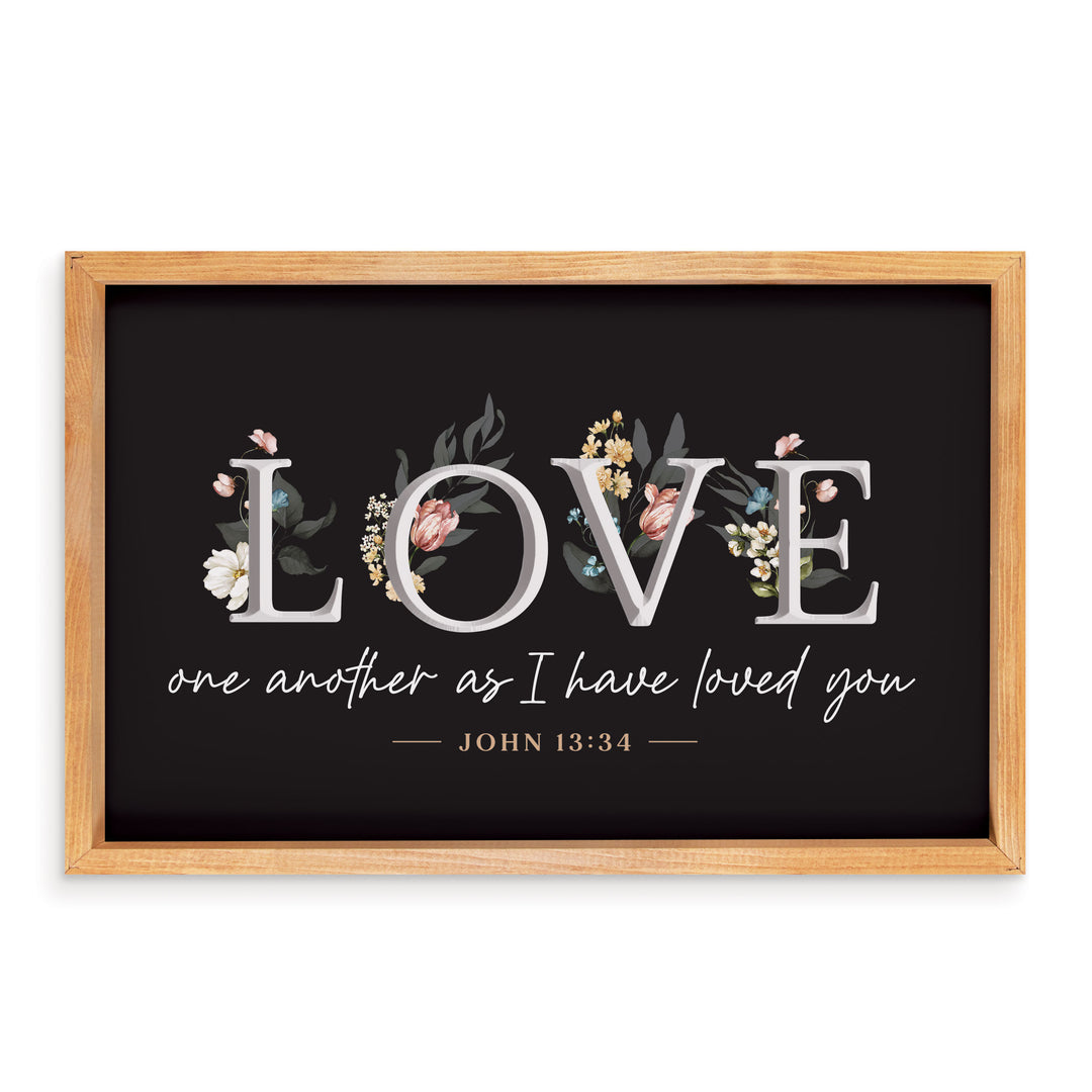 Love One Another As I Have Loved You Framed Art