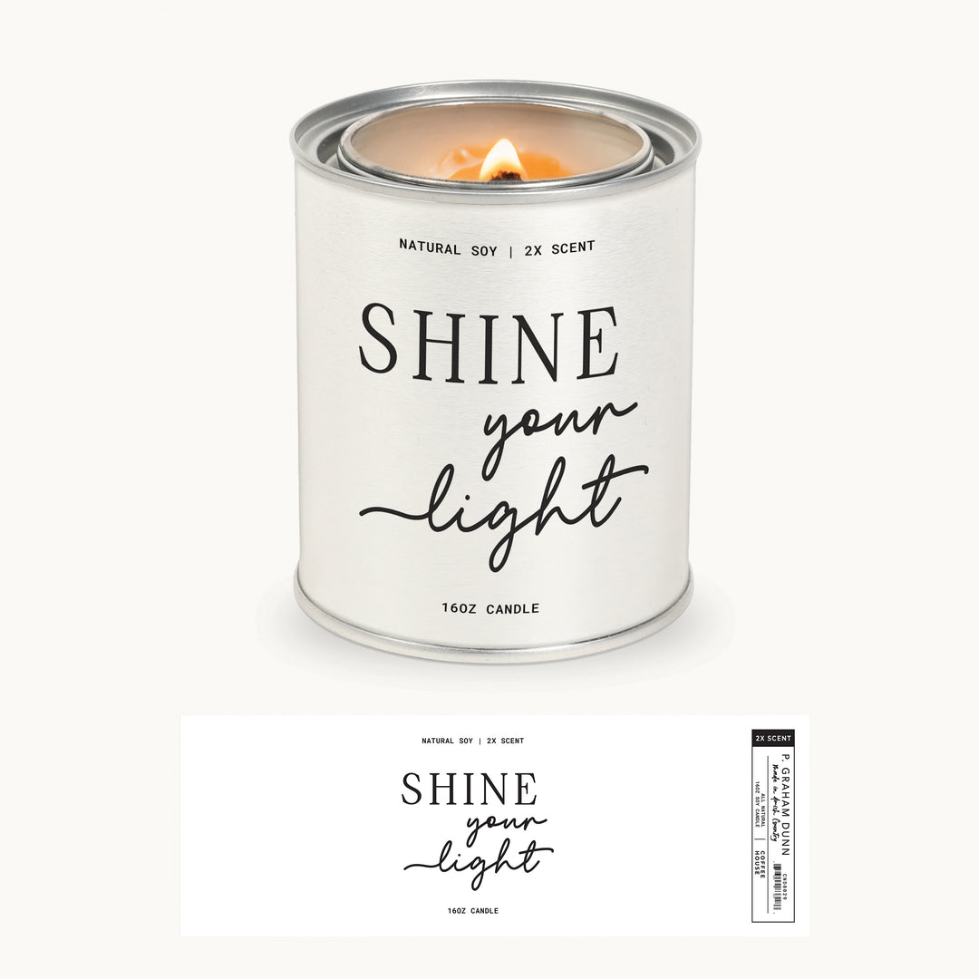 Shine Your Light Candle