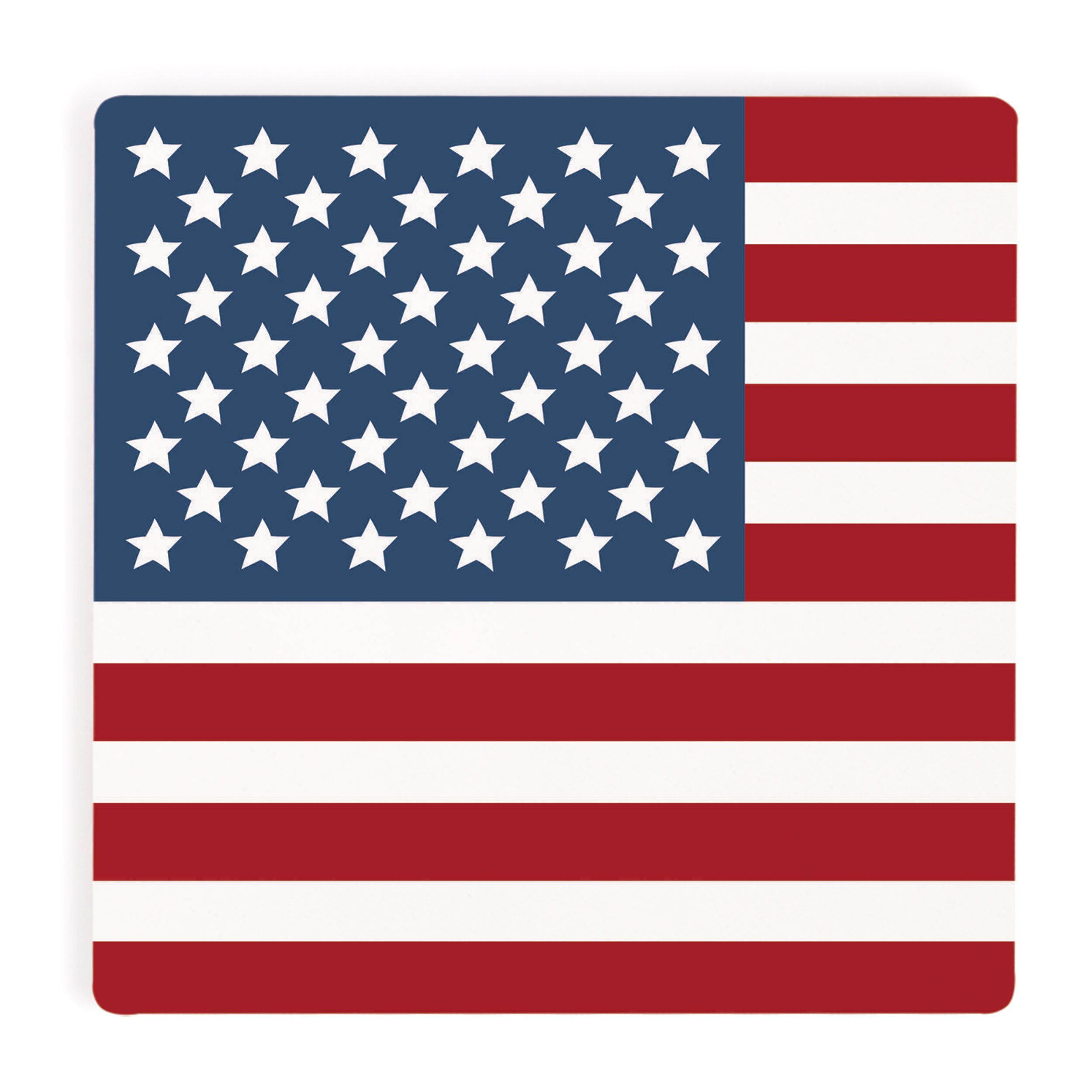 American Flag Ceramic Coaster