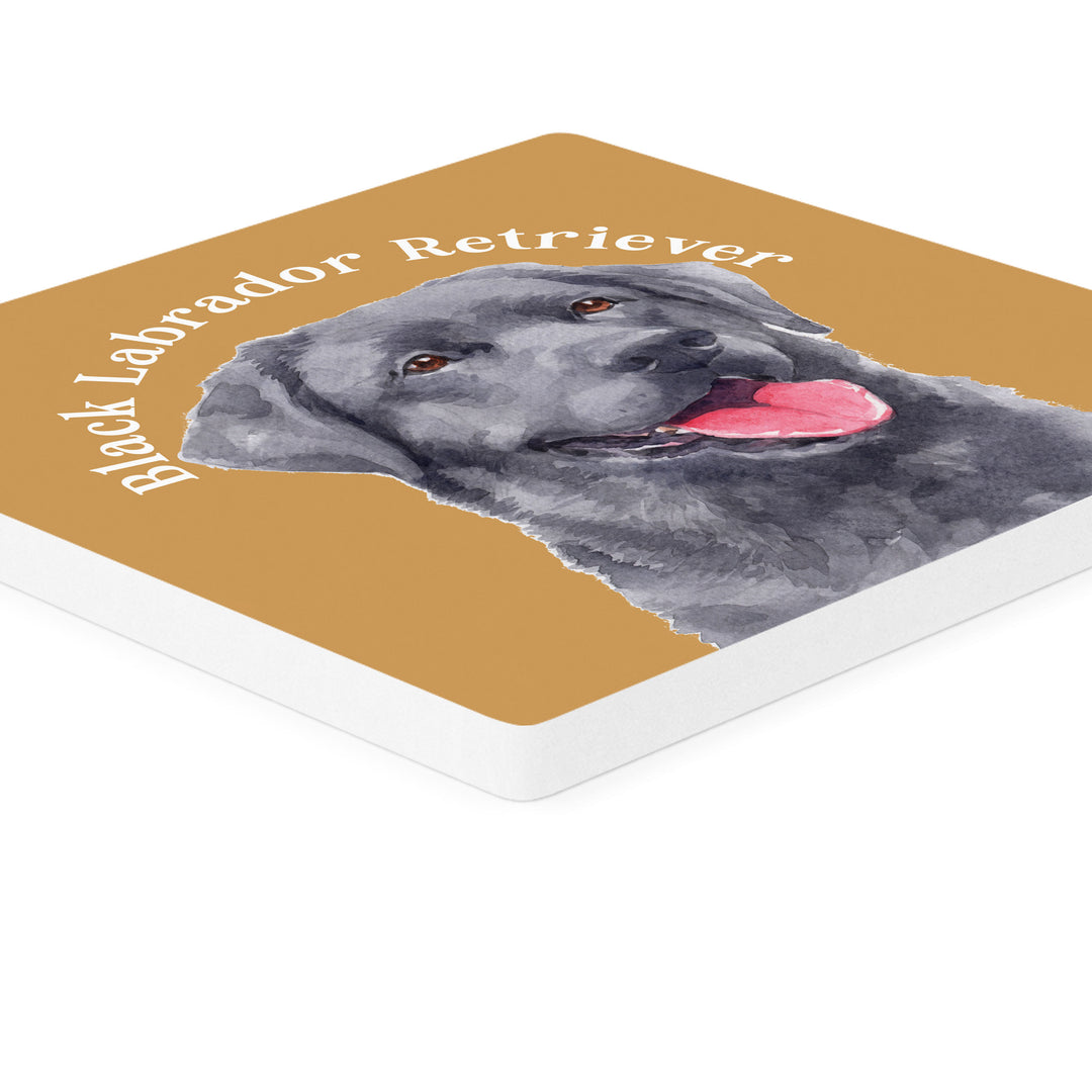 Black Labrador Retriever Coaster