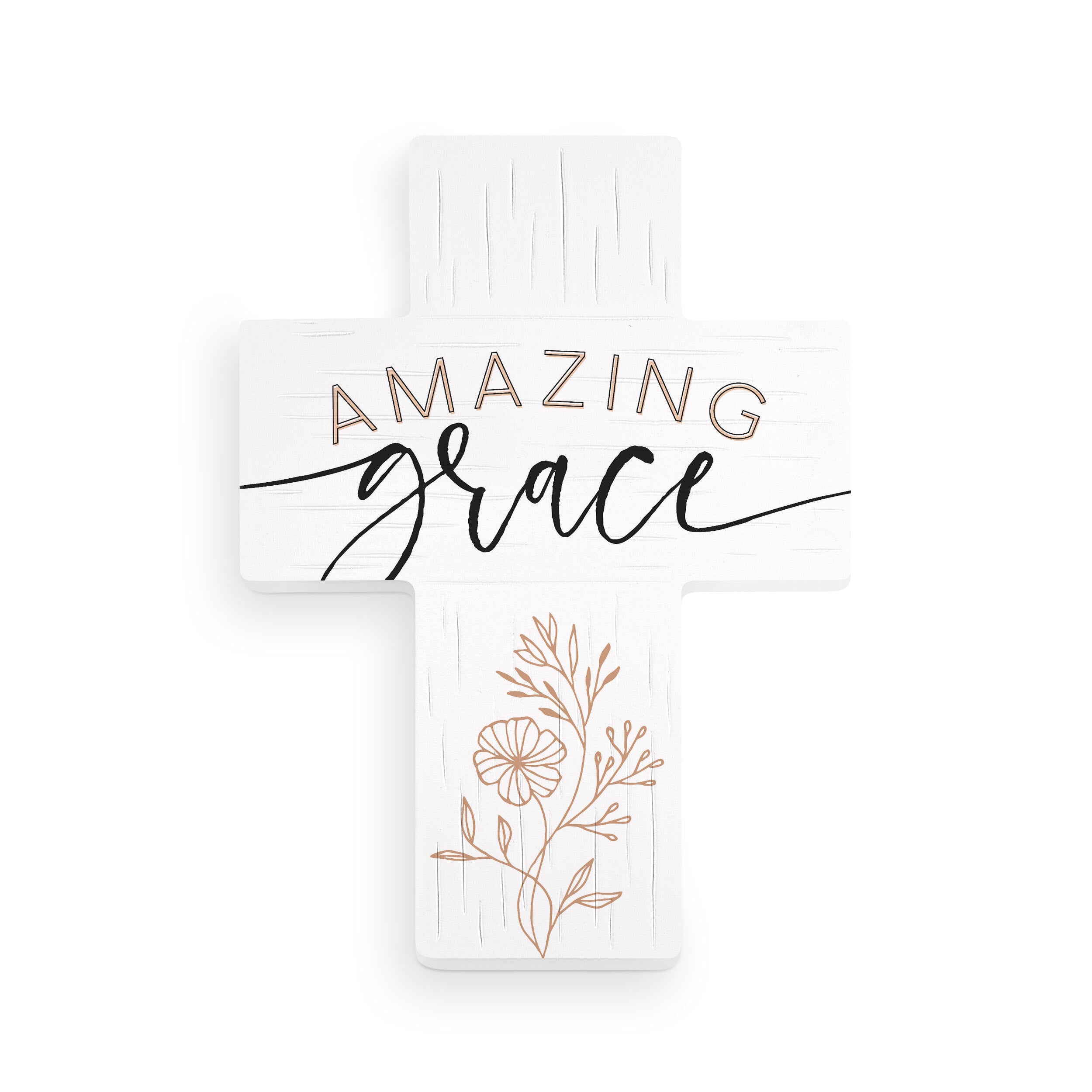 **Amazing Grace Cross Décor