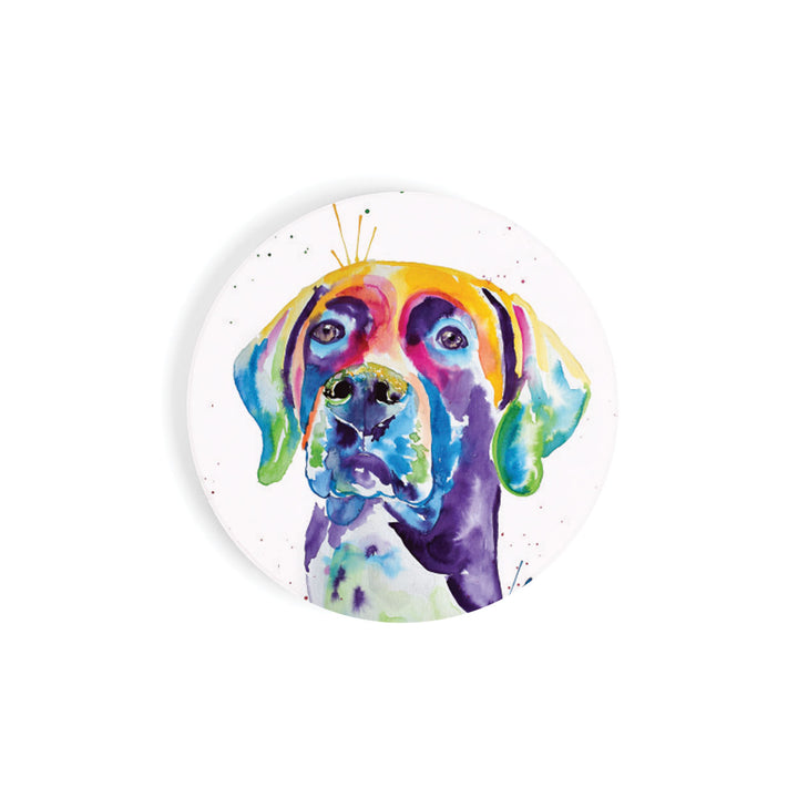 German Shorthaired Pointer Car Coaster Single Pack