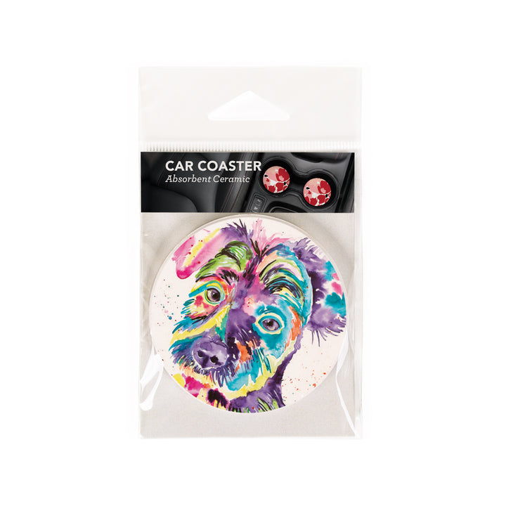 Puppy Car Coaster Single Pack