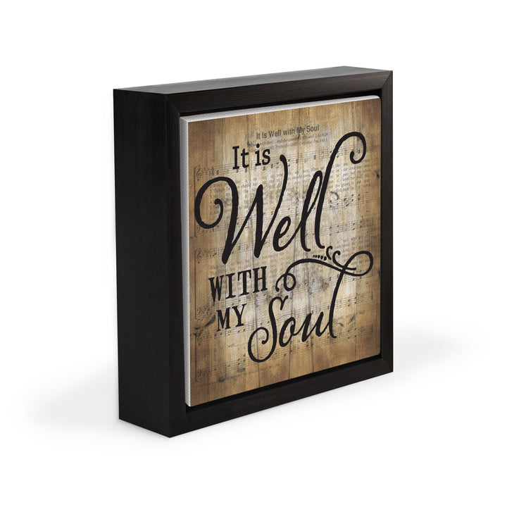 It Is Well With My Soul Framed Canvas