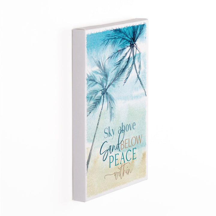 Sky Above Sand Below Peace Within Canvas Décor