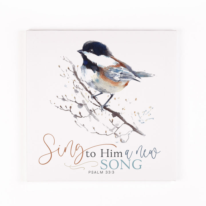 Sing To Him A New Song Canvas Décor