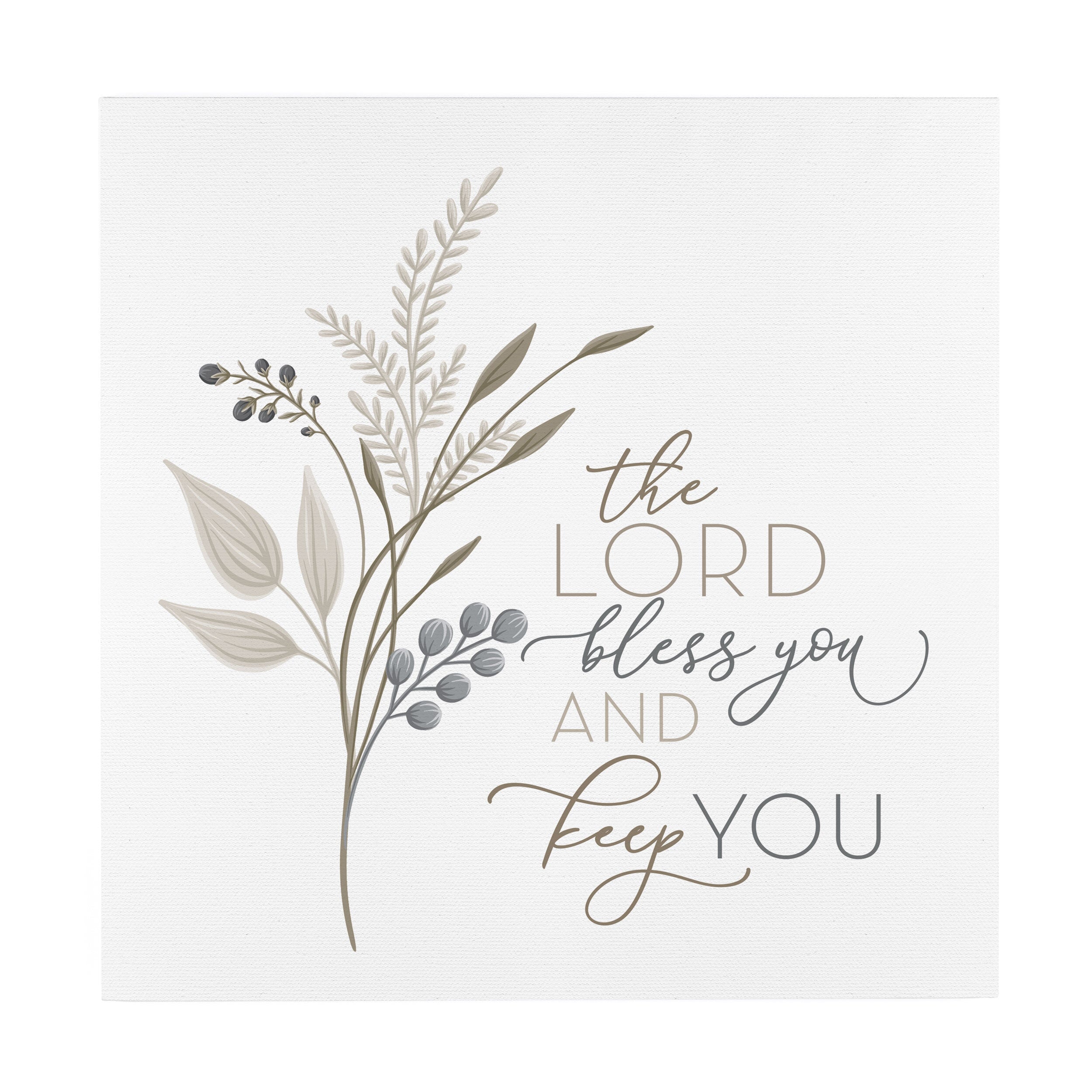 The Lord Bless You And Keep You Canvas Décor