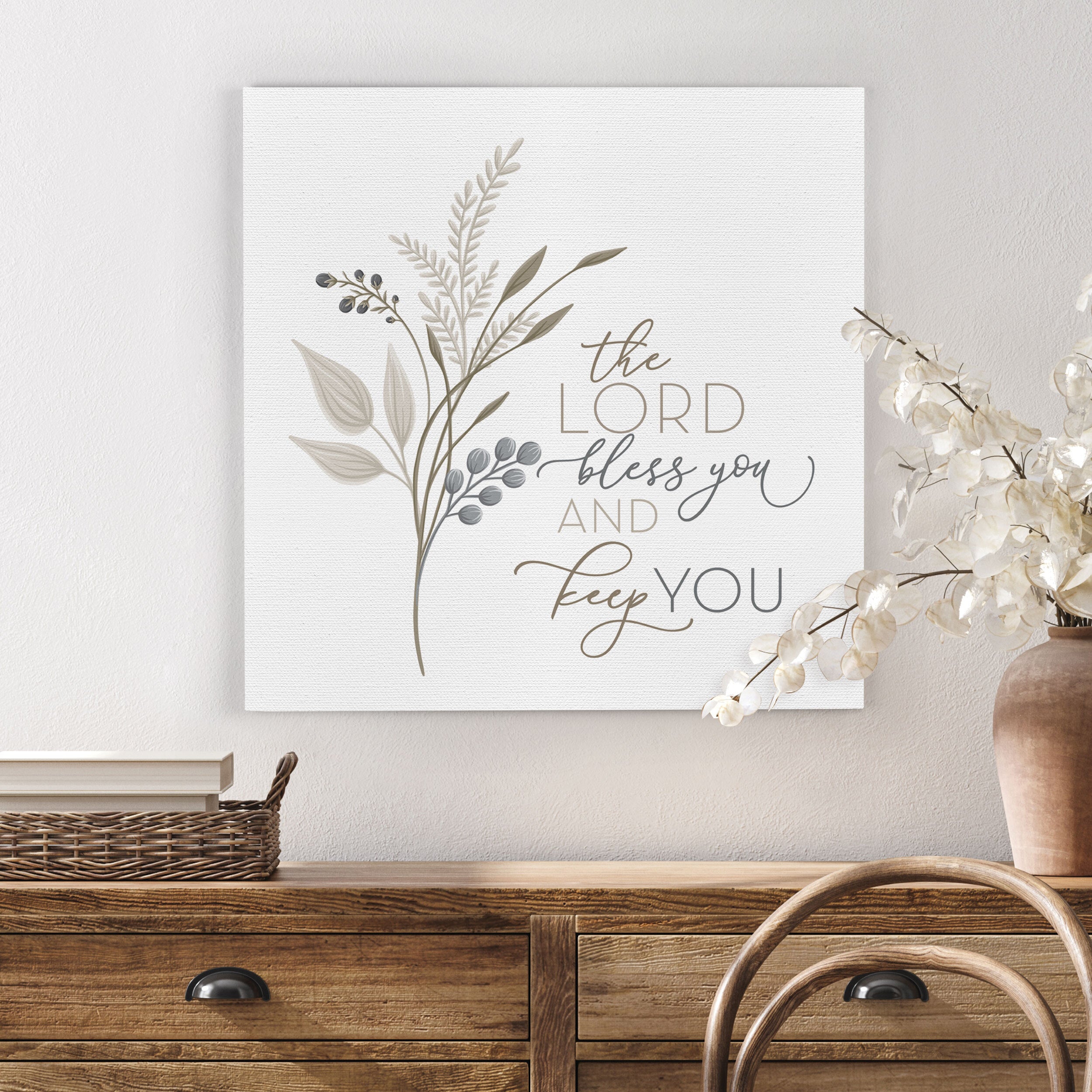 The Lord Bless You And Keep You Canvas Décor