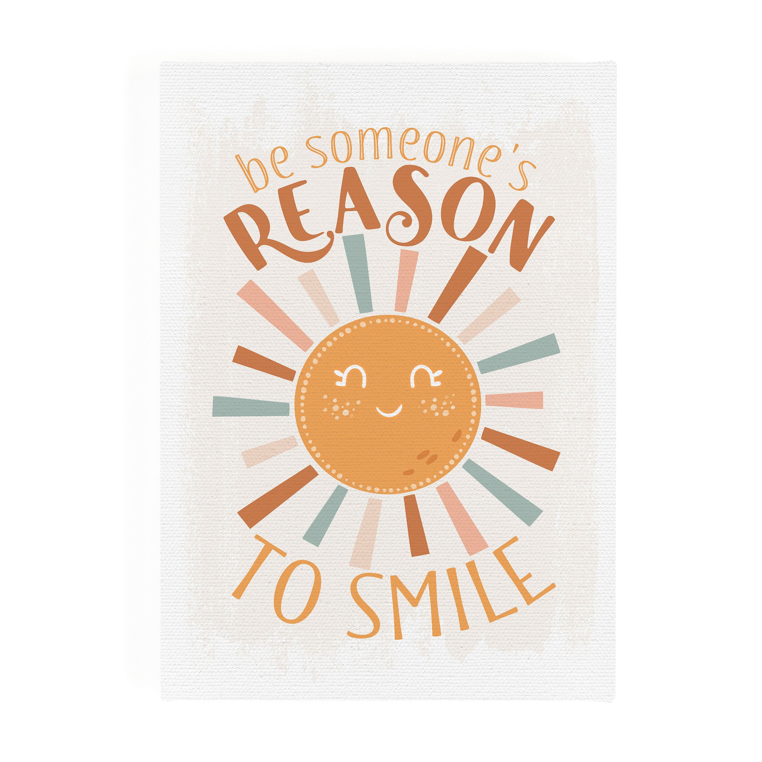 Be Someone's Reason To Smile Canvas Décor