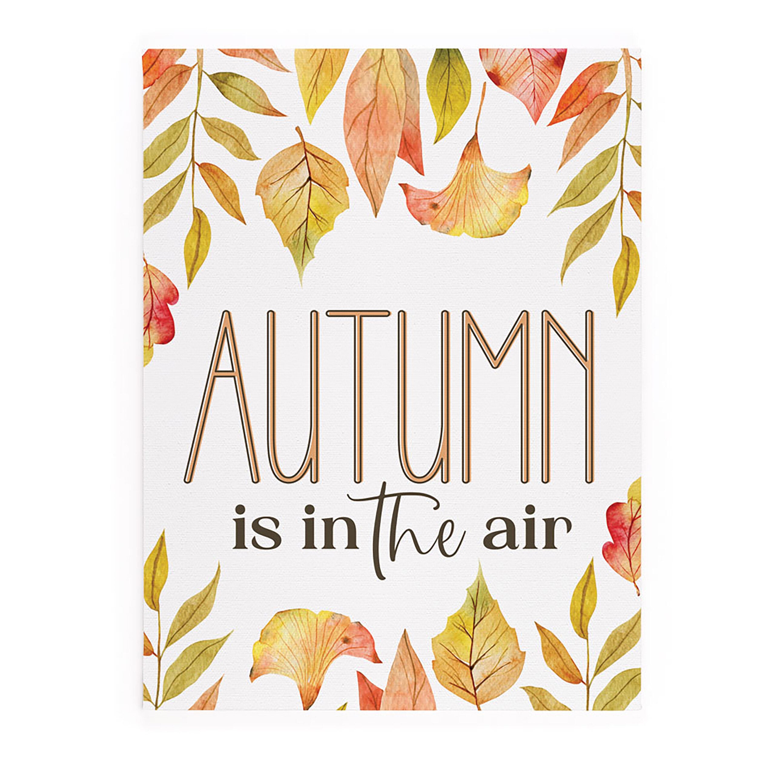 **Autumn Is In The Air Canvas Décor